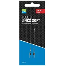 PRESTON - Záveska Feeder Links Soft Short 55 mm 3 ks