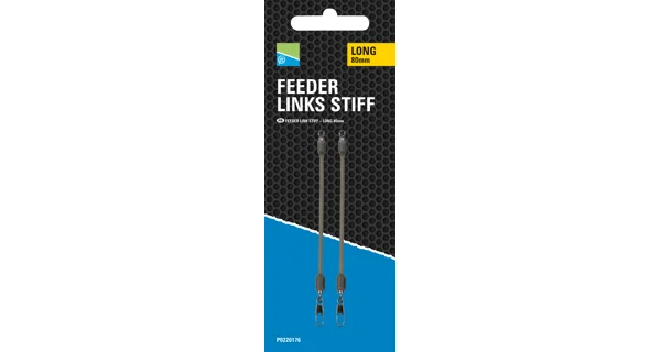 PRESTON - Záveska Feeder Links Stiff Long 80 mm 2 ks