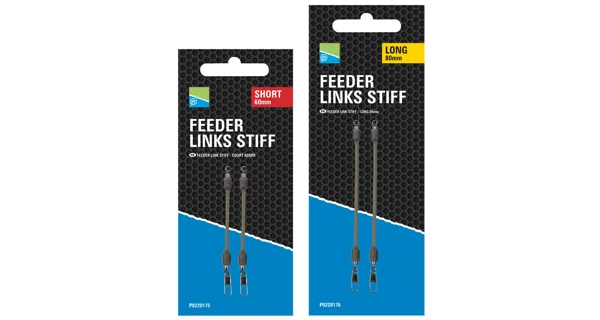 PRESTON - Záveska Feeder Links Stiff Long 80 mm 2 ks