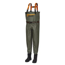 PROLOGIC - Prsačky Inspire Chest Bootfoot Wader Eva Sole Green veľ. 2XL 46 - 47