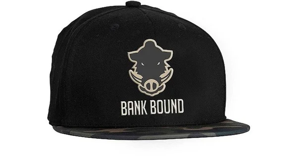 PROLOGIC - Šiltovka PL Bank Bound Flat Bill Cap Black/Camo