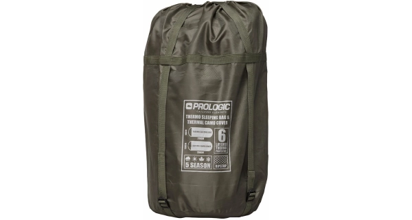 PROLOGIC - Spacák s prikrývkou Element Comfort S/Bag & Thermal Camo Cover 5 Season 215 x 90 cm