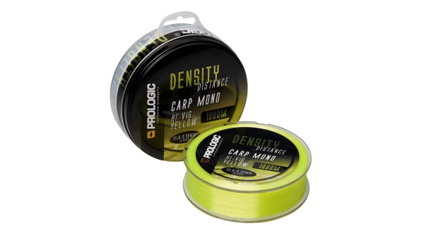 PROLOGIC - Vlasec Density Distance Hi-Viz Yellow 0,35 mm 6,8 kg 1000 m