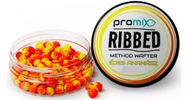 PROMIX - Nástraha Ribbed Method Wafter Ananas 10 mm 20 g