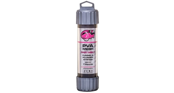 PVA HYDROSPOL - Pančucha s tubusom PVA Mesh System Short Fast Melt 25 mm 7 m