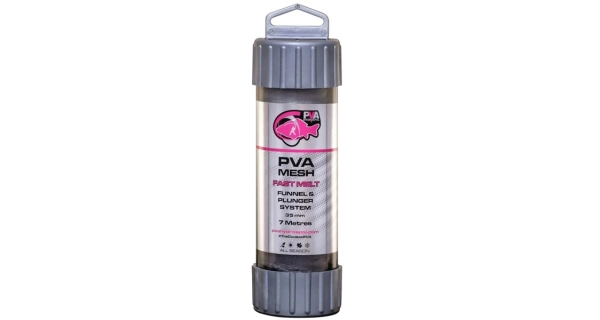 PVA HYDROSPOL - Pančucha s tubusom PVA Mesh System Short Fast Melt 35 mm 7 m