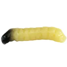 REVOL BAITS - Nástraha Caddis Larva 2 cm 10 ks Cheese-Garlic Natural