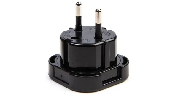 RIDGEMONKEY - Adaptér k nabíjačke Vault UK 3 Pin to EU 2 Pin Adaptor