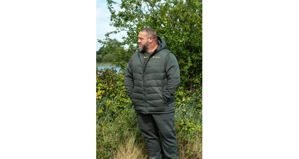 RIDGEMONKEY - Bunda APEarel ThermaPro Hybrid Coat Green veľ. 3XL