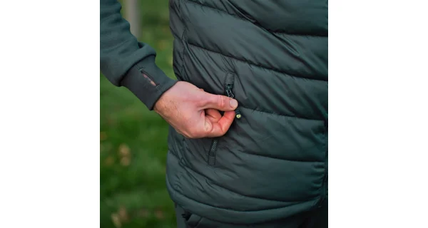 RIDGEMONKEY - Bunda APEarel ThermaPro Hybrid Coat Green veľ. XL