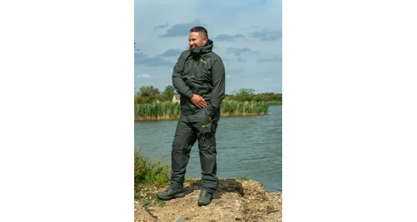 RIDGEMONKEY - bunda APEarel ThermaPro Waterproof Shell Coat Green veľ. 2XL