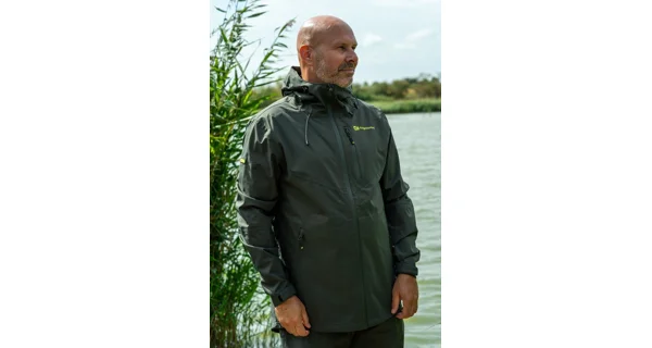 RIDGEMONKEY - bunda APEarel ThermaPro Waterproof Shell Coat Green veľ. S