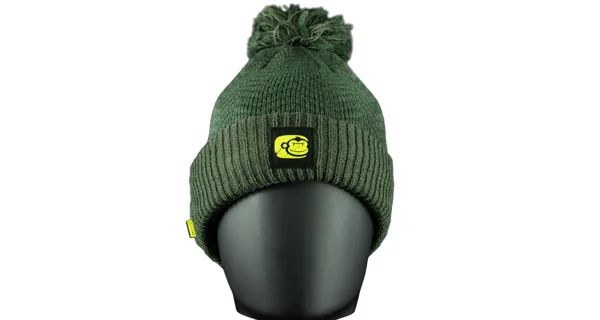 RIDGEMONKEY - Čiapka APEarel ThermaPro Waterproof Bobble Hat Green