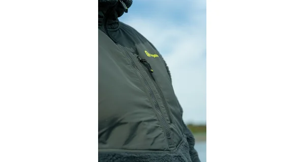 RIDGEMONKEY - Fleecová bunda APEarel ThermaPro Sherpa Fleece Green veľ. L