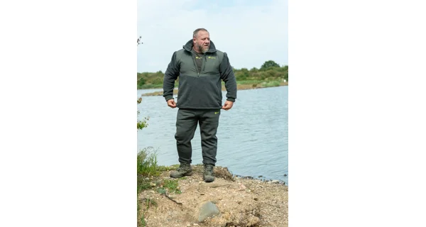 RIDGEMONKEY - Fleecová bunda APEarel ThermaPro Sherpa Fleece Green veľ. S