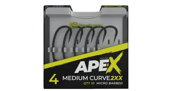 RIDGEMONKEY - Háčiky Ape-X Medium Curve 2XX Barbed veľ. 2 10 ks