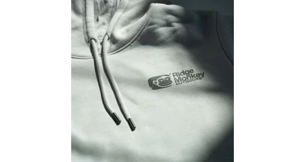 RIDGEMONKEY - Mikina Dispersion Lounge Hoody Mens White veľ. S