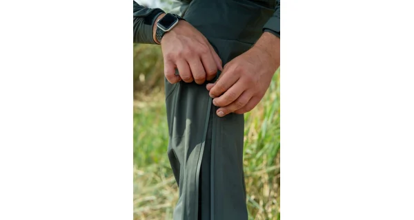 RIDGEMONKEY - Nohavice APEarel ThermaPro Waterproof Shell Trousers Green veľ. 3XL