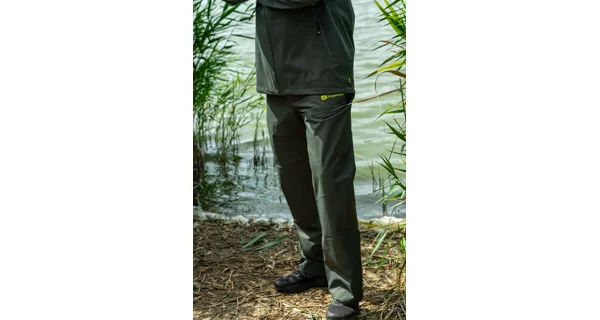 RIDGEMONKEY - Nohavice APEarel ThermaPro Waterproof Shell Trousers Green veľ. M