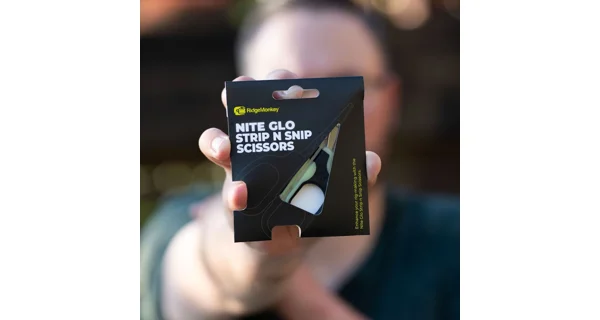 RIDGEMONKEY - Nožnice Nite Glo Strip n Snip Scissors