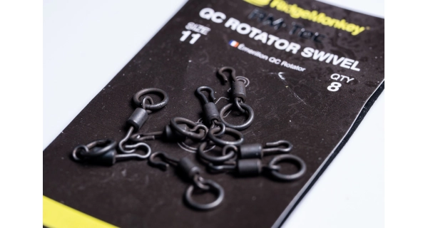 RIDGEMONKEY - Obratlík Change Rotator Swivel veľkosť 11 8 ks
