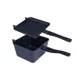 RIDGEMONKEY - Panvica Connect Deep Pan and Griddle Granite Edition