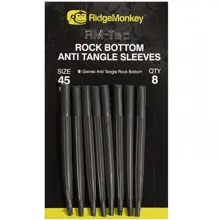 RIDGEMONKEY - Prevlek Rock Bottom Tungsten Anti Tangle Sleeves Long 45 mm