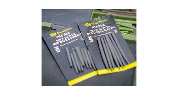 RIDGEMONKEY - Prevlek Rock Bottom Tungsten Anti Tangle Sleeves Long 45 mm