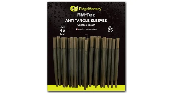 RIDGEMONKEY - Prevleky proti zamotaniu Connexion Anti Tangle Sleeves Weed Green Long
