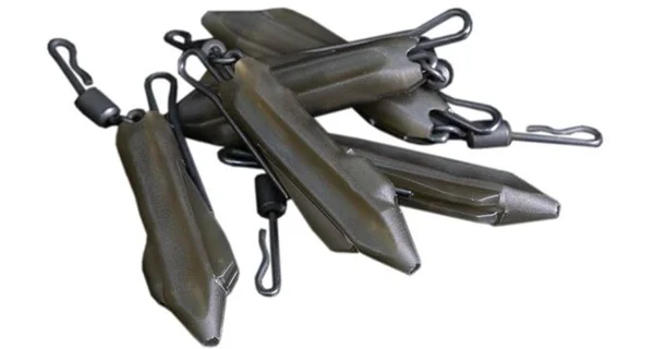 RIDGEMONKEY - RidgeMonkey: Závěska Connexion Uni Lead Clip Camo Brown 5ks