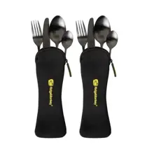 RIDGEMONKEY - Sada príborov DLX Cutlery Set Twin Pack