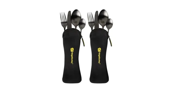 RIDGEMONKEY - Sada príborov DLX Cutlery Set Twin Pack