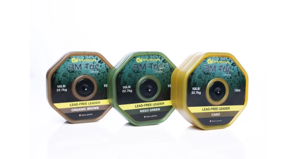RIDGEMONKEY - Šnúrka RM-Tec Lead 50 lb 10 m Organic Brown
