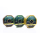 RIDGEMONKEY - Šnúrka RM-Tec Lead Free Leader 50 lb 10 m Weed Green