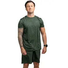 RIDGEMONKEY - Tričko APEarel CoolTech Camo Edition T-Shirt veľ. S