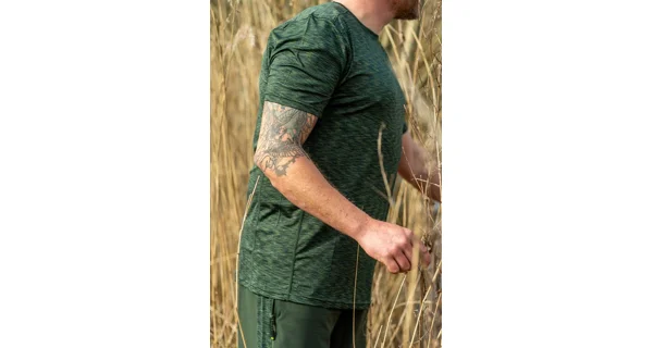 RIDGEMONKEY - Tričko APEarel CoolTech Camo Edition T-Shirt veľ. XL
