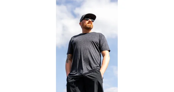 RIDGEMONKEY - Tričko APEarel CoolTech Stealth Edition T-Shirt veľ. S