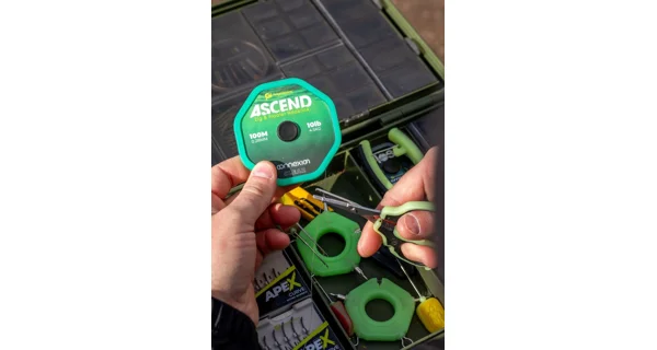 RIDGEMONKEY - Vlasec Ascend Zig a Floater Hooklink 0,28 mm 10 lb 100 m