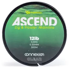 RIDGEMONKEY - Vlasec Ascend Zig a Floater Mainline 0,30 mm 12 lb 100 m Clear