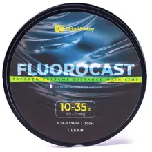 RIDGEMONKEY - Vlasec FluoroCast Tapered Extreme Distance Mainline 0,28-0,57 mm 30-35 lb 300 m Clear