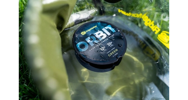 RIDGEMONKEY - Vlasec RM-Tec Orbit Double Tapered Mono 0,30-0,57 mm 12-35 lb 3 x 300 m Green