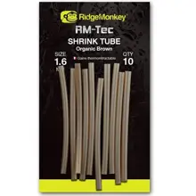 RIDGEMONKEY - Zmršťovacia bužírka Connexion Shrink Tube Organic Brown 2,4 mm