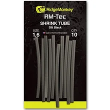 RIDGEMONKEY - Zmršťovacia bužírka Connexion Shrink Tube Silt Black 2,4 mm