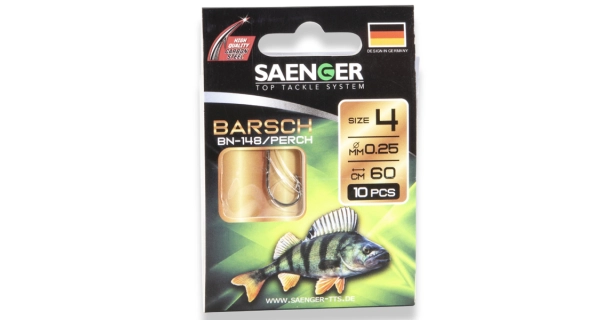 SAENGER - Nadväzec na ostrieže Barsch veľ. 4 10 ks