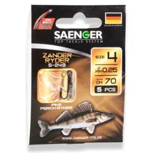 SAENGER - Náväzec na zubáčiky Zander veľ. 1 5 ks