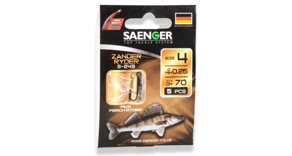 SAENGER - Náväzec na zubáčiky Zander veľ. 1 5 ks