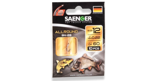 SAENGER - Náväzec univerzálny Allround veľ. 2 10 ks