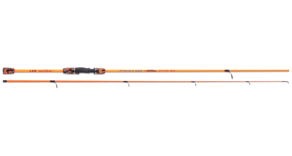 SAENGER - Prút so svetielkujúcim navijakom Flashlight Stick 80 2,4 m 20-80 g