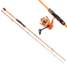 SAENGER - Prút so svetielkujúcim navijakom Flashlight Stick 80 2,4 m 20-80 g