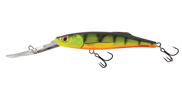SALMO - Freediver super deep runner - 9 cm hot perch